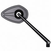 Motogadget Mo.View Sport Xl, Ece, Oval, 180 Mm Stem Black | 7004030