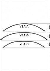 MRA VSA-TYP B (33/22 CM) - Vario-Touring-part "VSA.B" incl. clamps all years