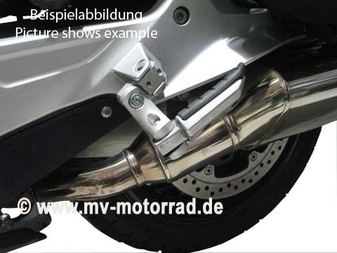 MV Motorrad Lowered Passenger Footrest Sozius for Triumph Tiger 1050 CC 2007 - 908616