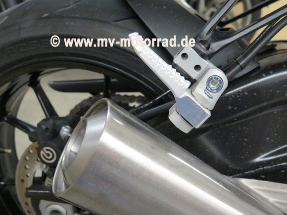MV Motorrad Lowered / Adjustable Passenger Footrest for BMW S1000R and S1000RR - 908650