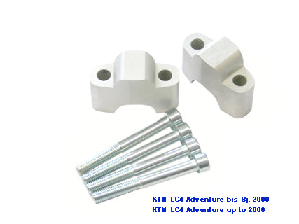 MV Motorrad Handlebar Adapter SW Motech 30 mm higher KTM LC4 Adventure - leh0003910