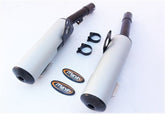 MARVING CYLINDRICAL Ø 100 COUPLE - BLACK + ALUMINIUM | K/2079/NC