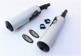 MARVING CYLINDRICAL Ø 100 COUPLE - BLACK + ALUMINIUM | K/2091/NC