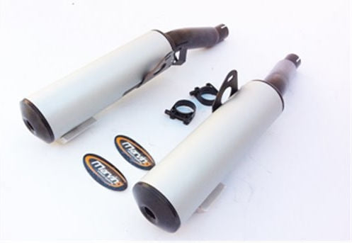 MARVING CYLINDRICAL Ø 100 COUPLE - BLACK + ALUMINIUM | K/2100/NC
