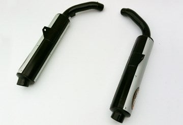 MARVING CYLINDRICAL Ø 100 COUPLE - BLACK + ALUMINIUM | H/2136/NC