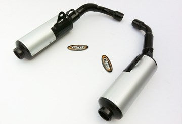 MARVING CYLINDRICAL Ø 114 COUPLE - BLACK + ALUMINIUM | H/2145/NC