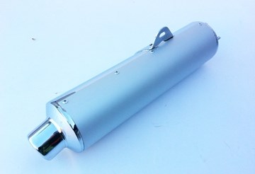 MARVING CYLINDRICAL Ø 114 SINGLE - CHROMIUM + ALUMINIUM | S/2154/BC