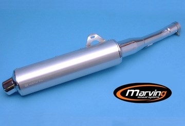 MARVING CYLINDRICAL Ø 114 SINGLE - CHROMIUM + ALUMINIUM | Y/2160/BC