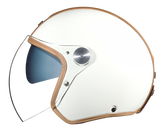 NEXX Garage Helmet X.G30 GROOVY WHITE, CAMEL, Size: XS | 01G3000428111