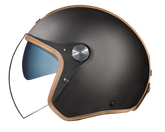 NEXX Garage Helmet X.G30 GROOVY BLACK. CAMEL, Size: XS | 01G3001428113