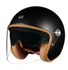 NEXX Garage Helmet X.G30 CLUBHOUSE SV BLACK MT, Size: XS | 01G3001429011