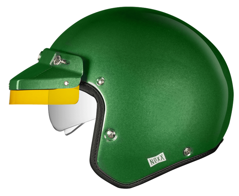 NEXX Garage Helmet X.G30 LAGOON GREEN.SILVER, Size: XS | 01G3011432731