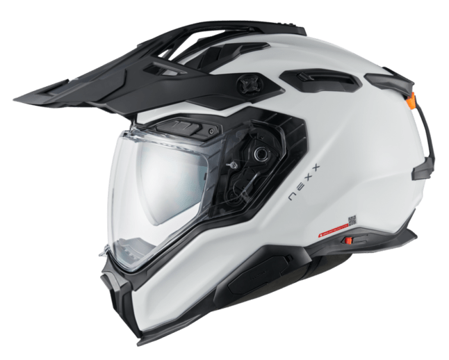 NEXX Adventure Helmet X.WED3 PLAIN WHITE PEARL, Size: XXS | 01XE300419058