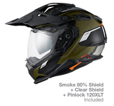 NEXX Adventure Helmet X.WED3 KEYO GREEN.SILVER MT | 01XE323417813