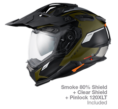 NEXX Adventure Helmet X.WED3 KEYO GREEN.SILVER MT | 01XE323417813