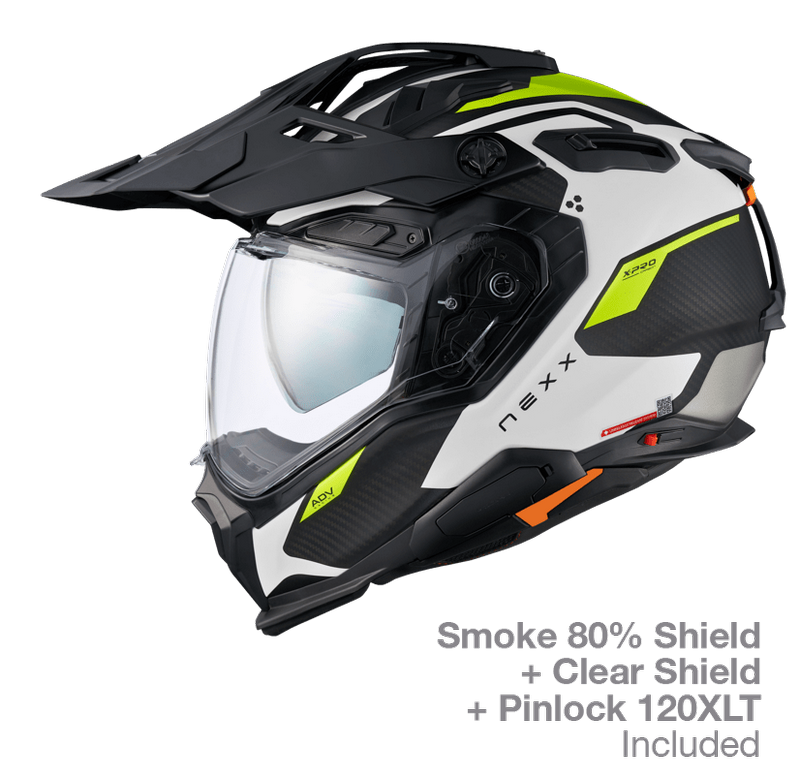 NEXX Adventure Helmet X.WED3 KEYO WHITE NEON MT, Size: XXS | 01XE323417879