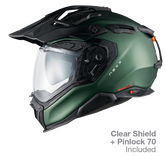 NEXX Adventure Helmet X.WED3 PLAIN FOREST MT, Size: XXS | 01XE344419043