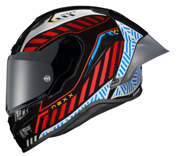NEXX Race Helmet X.R3R OUT BRAKE BLACK.WHITE, Size: XXS | 01XR301412012