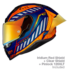 NEXX Race Helmet X.R3R OUT BRAKE ORANGE, Size: XXS | 01XR307412025