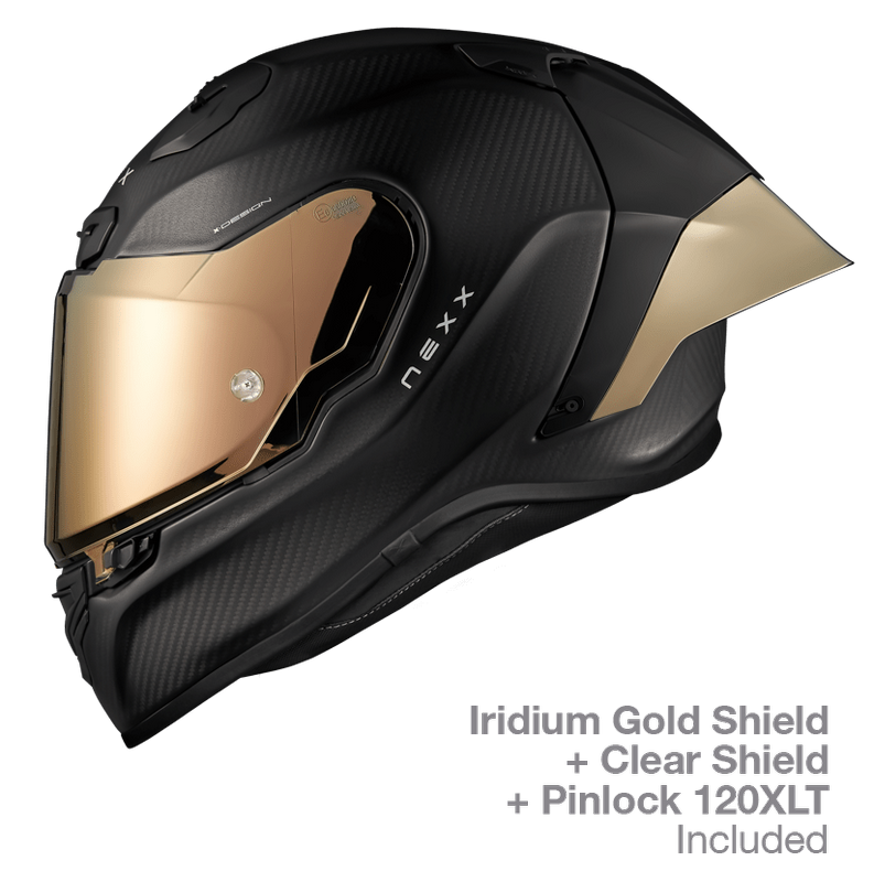 NEXX Race Helmet X.R3R ZERO PRO 2 CARB GOLD MT, Size: XXS | 01XR323413810