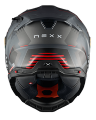 NEXX Street Helmet X.WST3 FLUENCE GREY.RED MT, Size: XXS | 01XS302426897