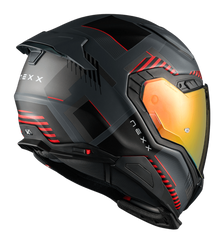 NEXX Street Helmet X.WST3 FLUENCE GREY.RED MT, Size: XXS | 01XS302426897