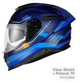 NEXX Sport Helmet Y.100R BARON INDIGO BLUE MT, Size: XS | 01YR103408851