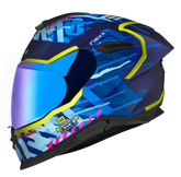 NEXX Sport Helmet Y.100R URBANGRAM INDIGO BLU MT, Size: XS | 01YR103409851