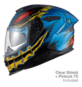 NEXX Sport Helmet Y.100R NIGHT RIDER SKY BLUE, Size: XS | 01YR103410780