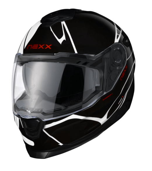 NEXX Urban Helmet Y.100 B-SIDE BLACK.WHITE , Size: XS | 01YU101405012