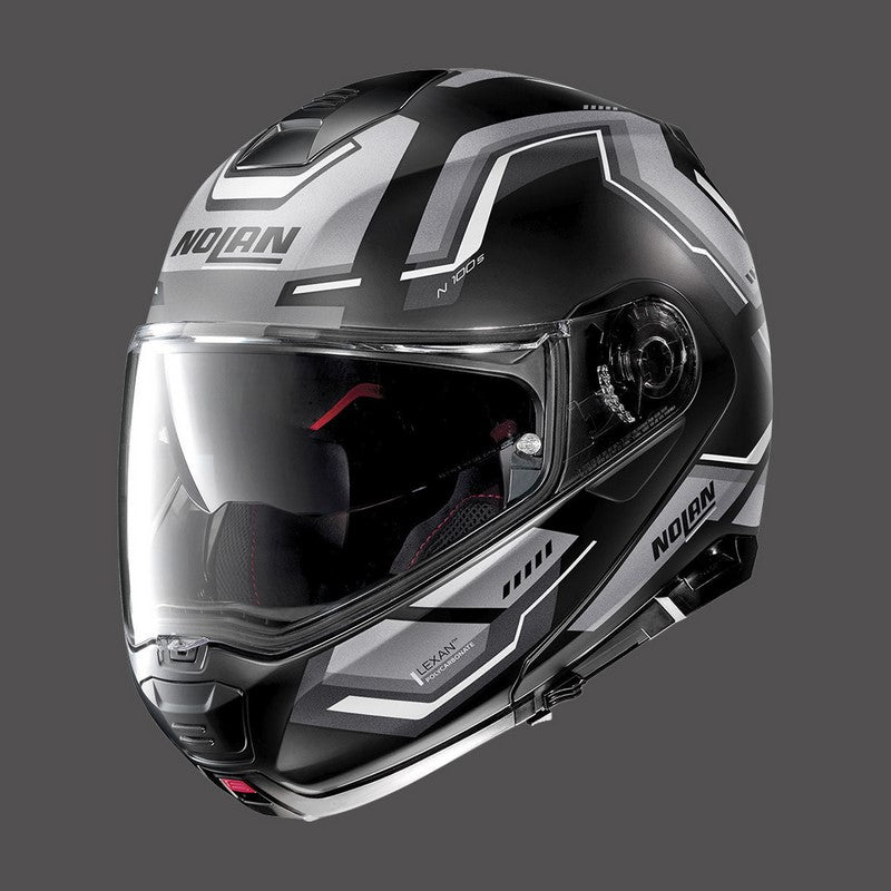 Nolan Modular Helmet N100.5 Upwind N-com Black Grey Matt | N15000522057