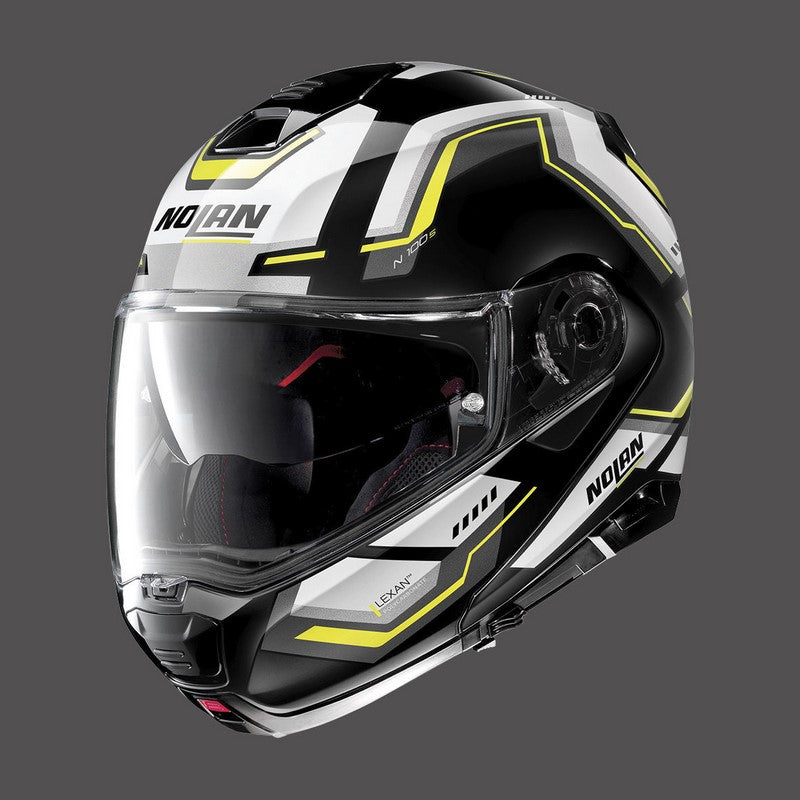 Nolan Modular Helmet N100.5 Upwind N-com Black Yellow | N15000522062