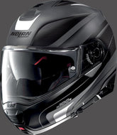 Nolan Flip-Up Helmet N100-5 ORBITER N-COM, Grey White | N15000536067