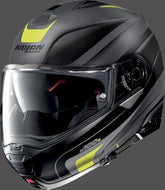 Nolan Flip-Up Helmet N100-5 ORBITER N-COM, Grey Yellow | N15000536069