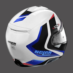 Nolan Modular Helmet N100.5 Hilltop N-com Blue Metal White | N15000563049