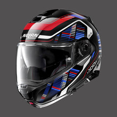 Nolan Modular Helmet N100.5 Plus Starboard N-com Blue Red | N1P000494048