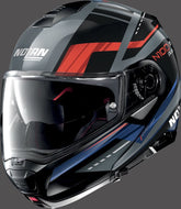 Nolan Flip-Up Helmet N100-5 P ILLUVIUM N-C, Grey Blue Red | N1P000535062