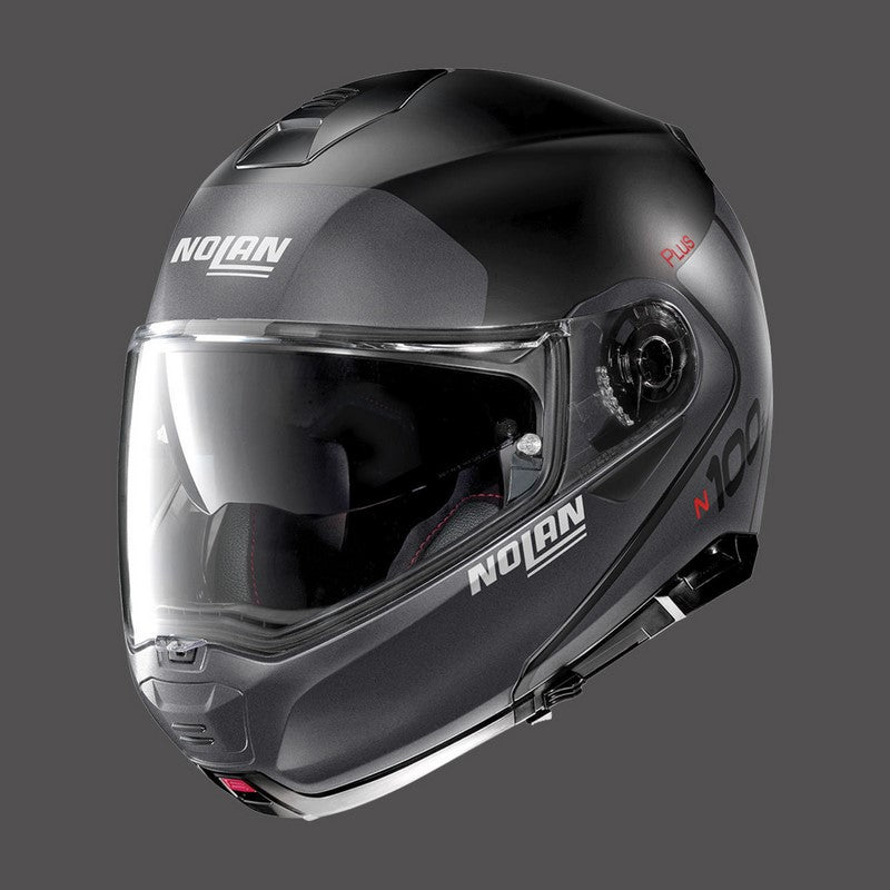 Nolan Modular Helmet N100.5 Plus Distinctive N-com Black Flat | N1P000615021