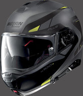 Nolan Flip-Up Helmet N100-5 P MILESTONE N, Grey Yellow | N1P000910052