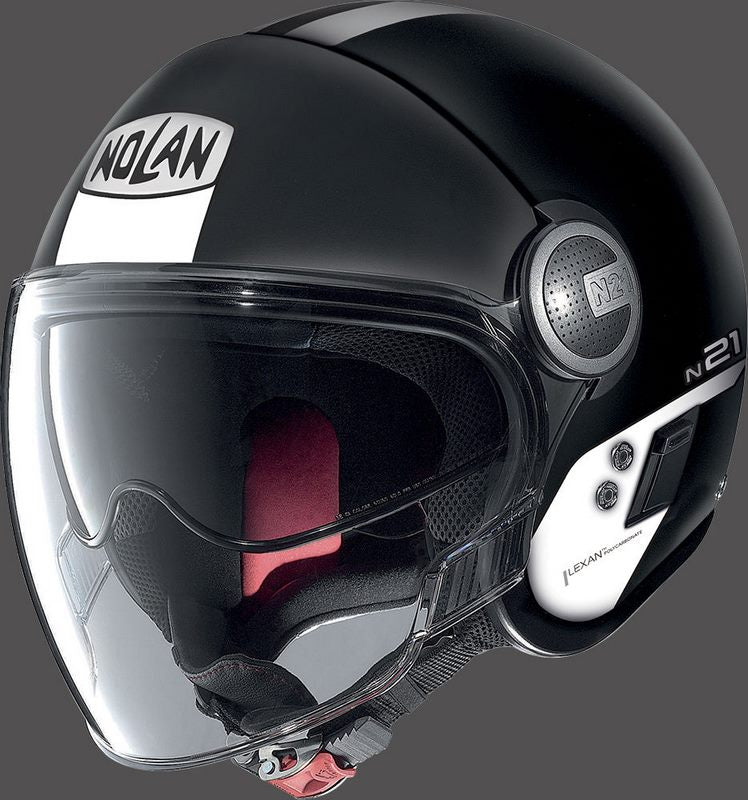 Nolan Jet Helmet N21 VISOR AGILITY, Black White | N21000635113