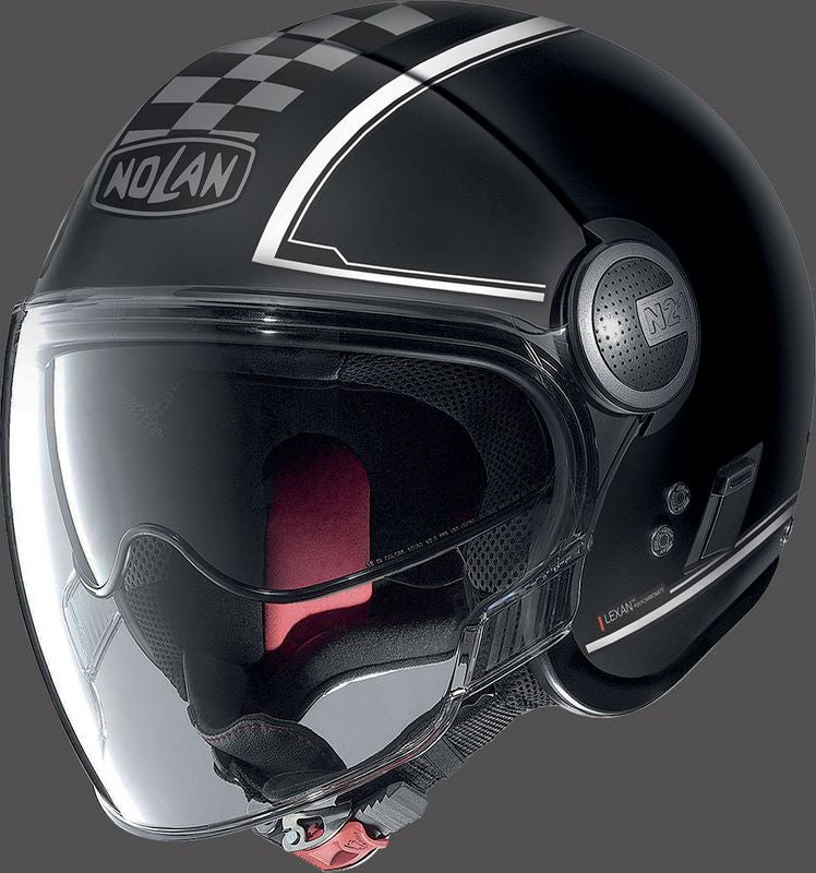 Nolan Jet Helmet N21 VISOR AMARCORD, Black White | N21000699109