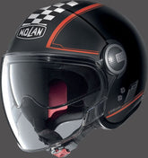 Nolan Jet Helmet N21 VISOR AMARCORD, Black Red | N21000699110