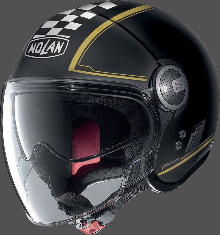 Nolan Jet Helmet N21 VISOR AMARCORD, Black Gold | N21000699111