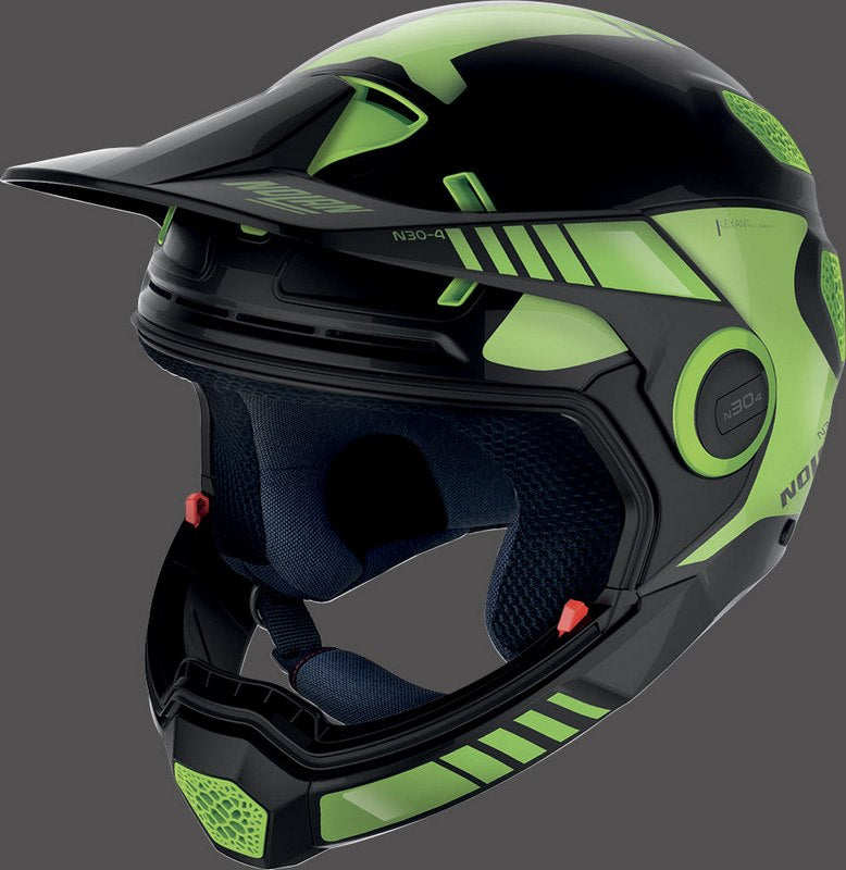 Nolan Modular Helmet N30-4 XP UNCHARTED, Green | N3B000638026