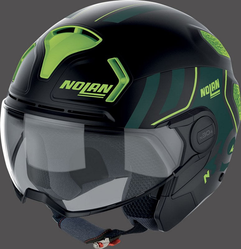 Nolan Jet Helmet N30-4 T PARKOUR, Green | N3C000662026