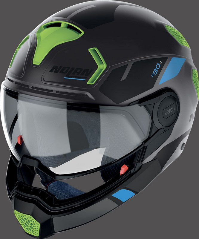 Nolan Modular Helmet N30-4 TP BLAZER, Green | N3D000632024