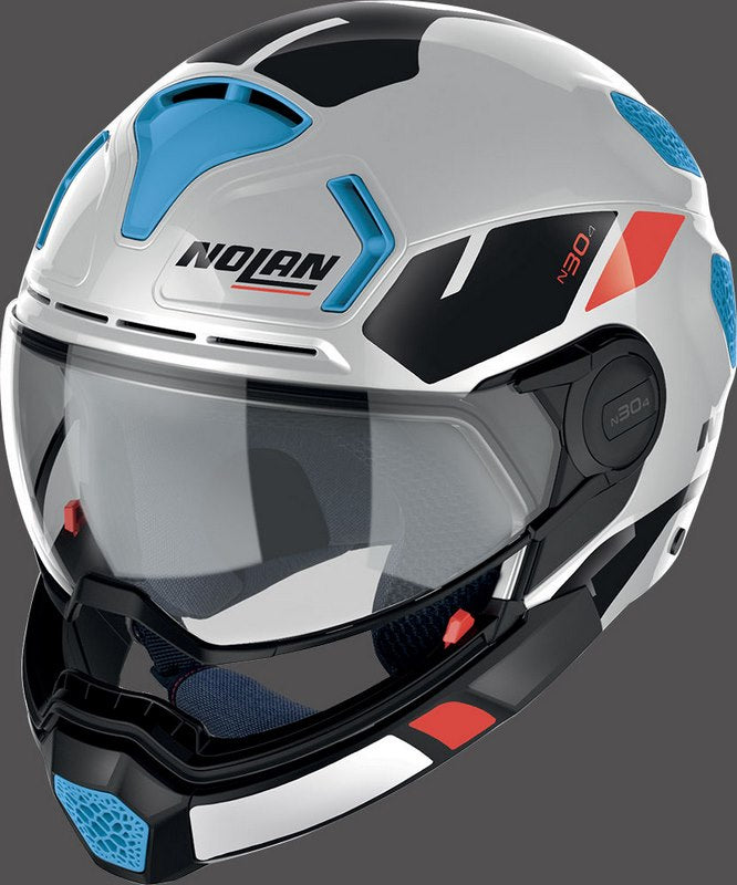 Nolan Modular Helmet N30-4 TP BLAZER, White | N3D000632025