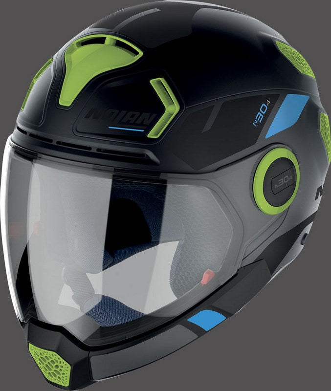 Nolan Modular Helmet N30-4 VP BLAZER, Green | N3E000632020