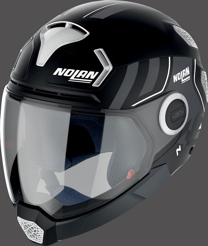 Nolan Modular Helmet N30-4 VP PARKOUR, Black White | N3E000662016