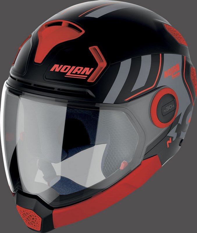 Nolan Modular Helmet N30-4 VP PARKOUR, Red | N3E000662017